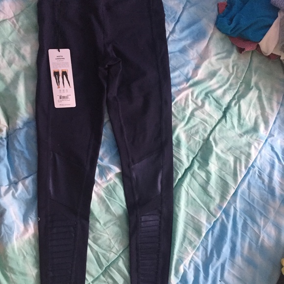alo Motto leggings navy blue - Picture 6 of 8